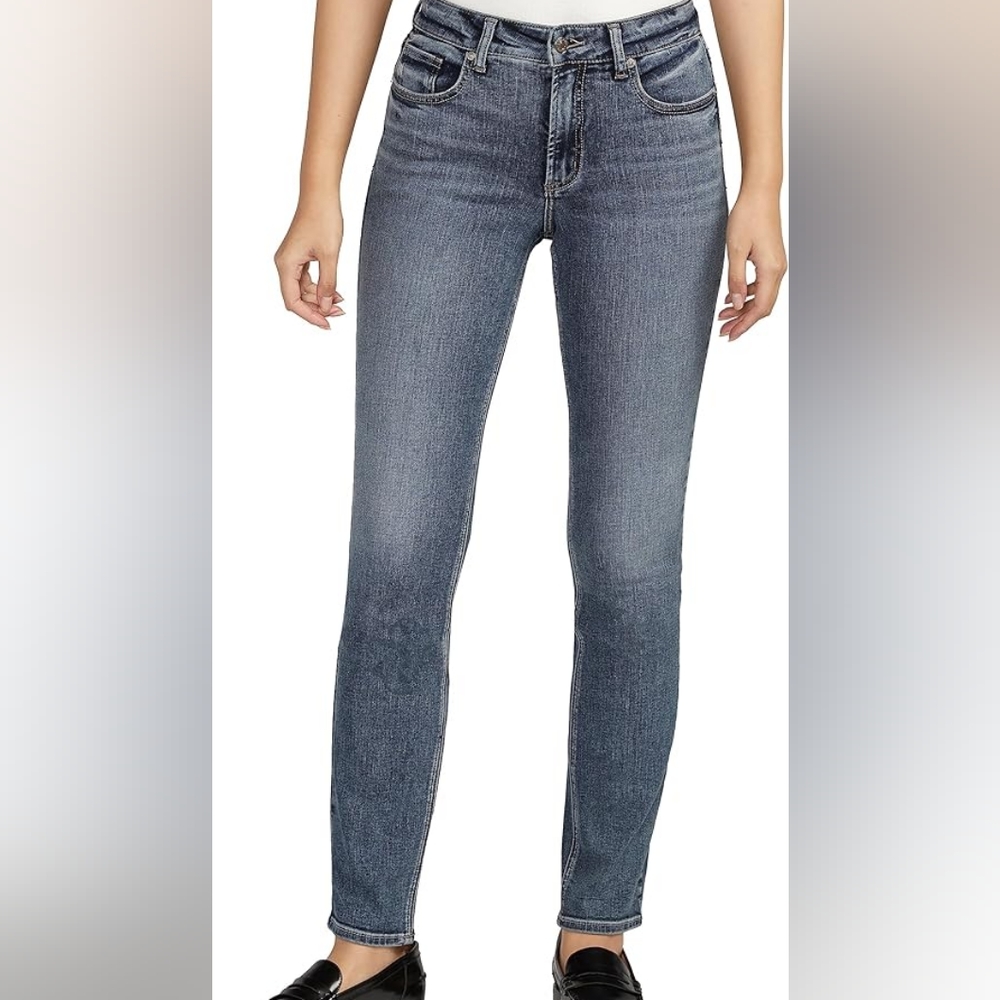 Silver 32/37 most wanted straight jeans
